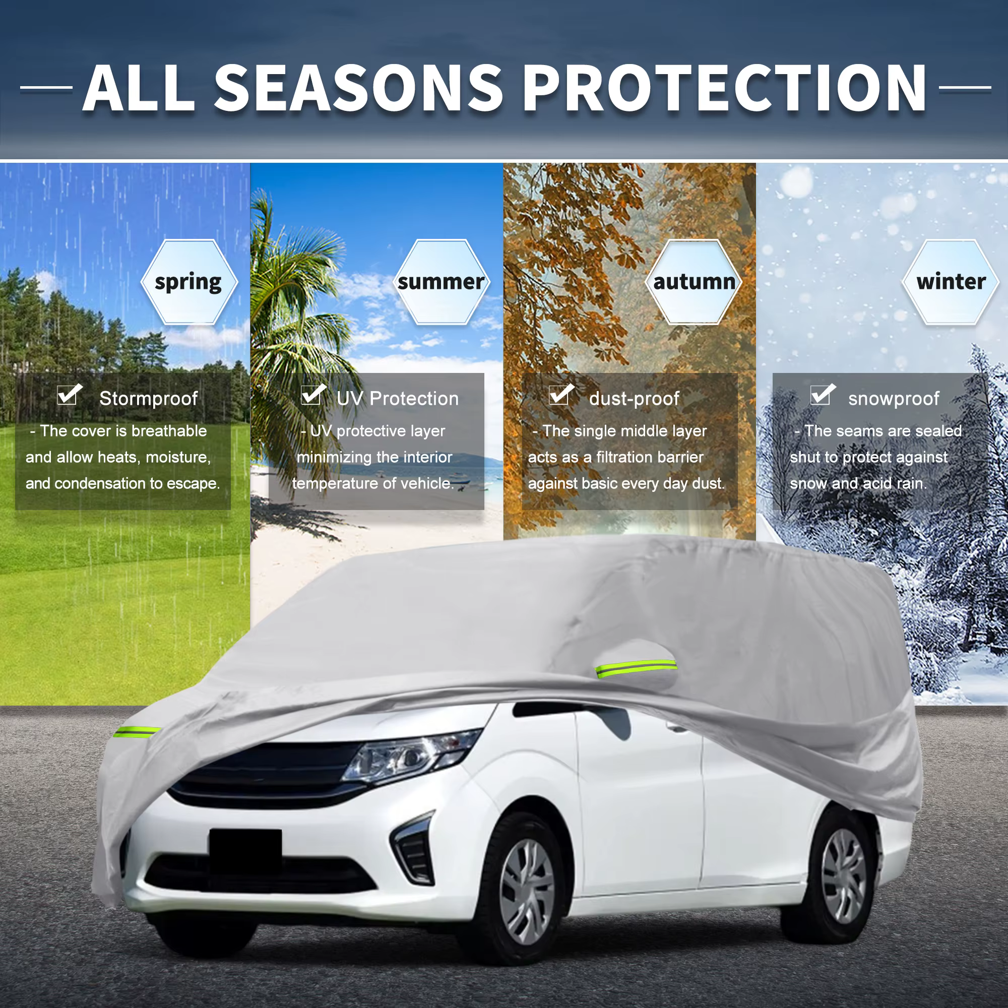 Cubrecoches X Autohaux Honda StepWGN Impermeable protección todo clima