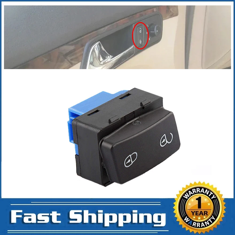 1T0962125B Interruptor de cierre centralizado VW Caddy Touran