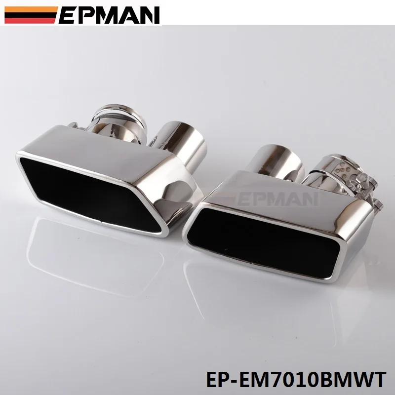 Punta de escape cromada acero inoxidable 304 para BMW 535 GT F07 - imagen 2