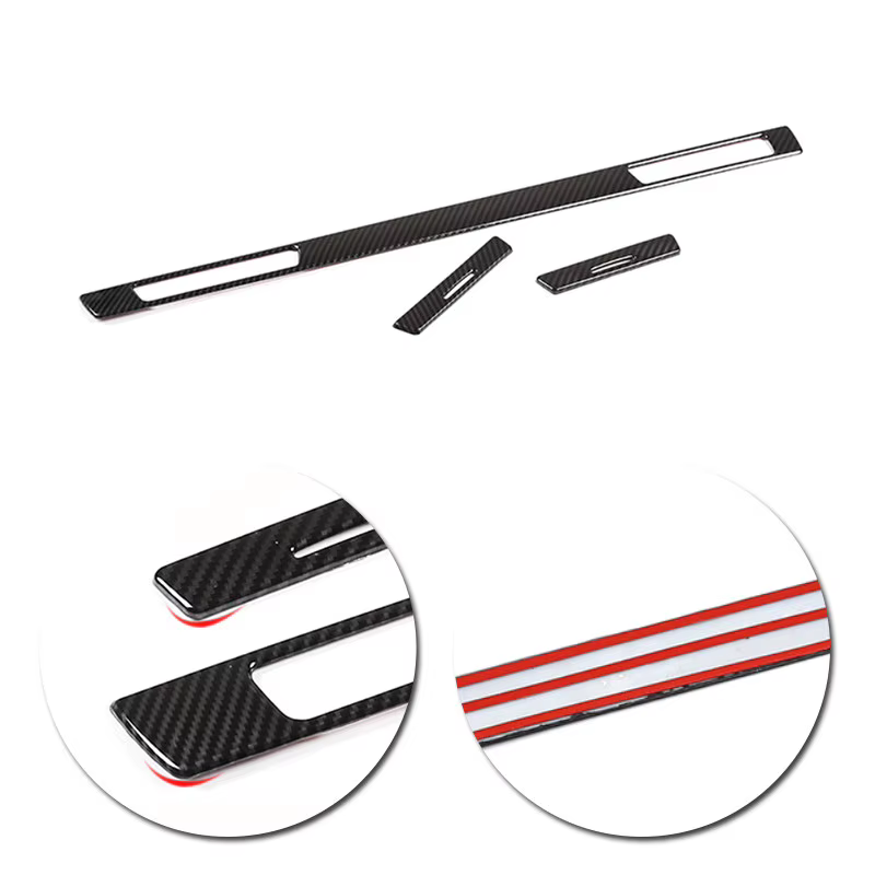 Moldura del portavasos efecto carbono para BMW Serie 3 E90-E93 - imagen 3