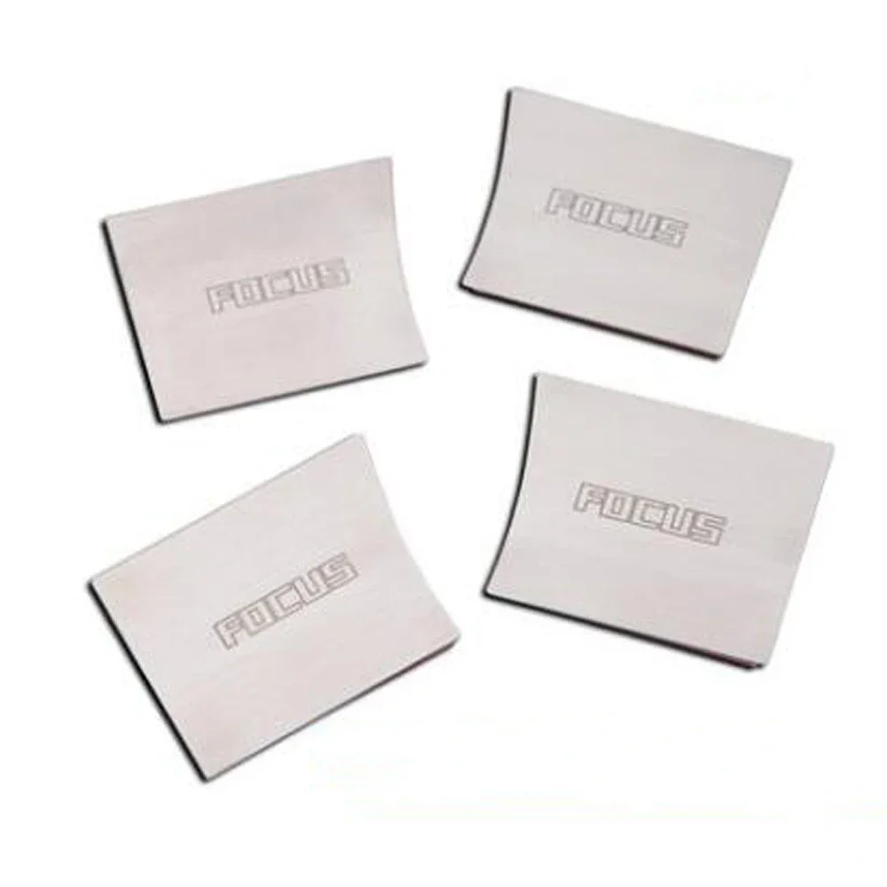 Para Ford Focus 2 MK2 2005-2015 4 Uds manija Interior de puerta de acero inoxidable pegatina de cuenco decoración cubierta embellecedora accesorios interiores