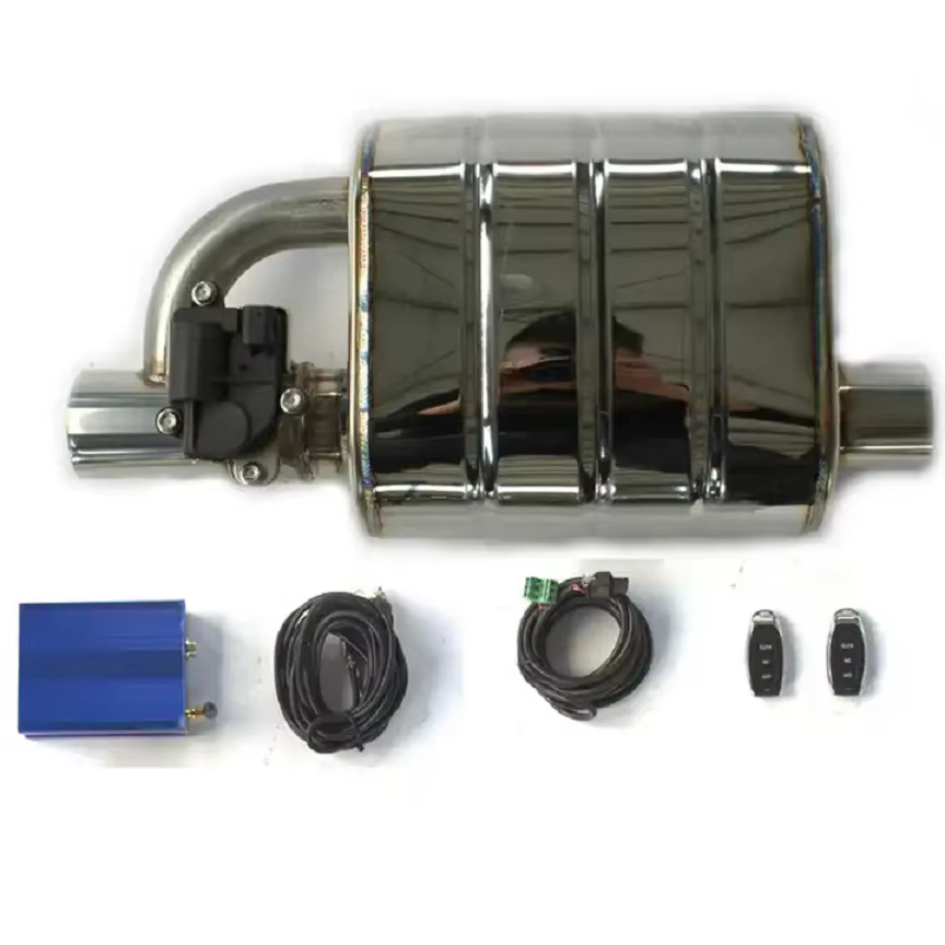 Válvula de escape eléctrica con control remoto universal 2-3 pulgadas