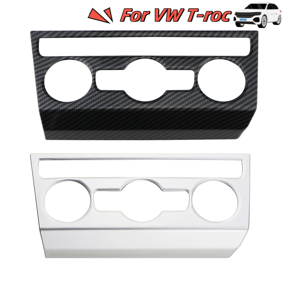 Embellecedor panel climatizador acero inoxidable – VW T-ROC 2018-2023 - imagen 3