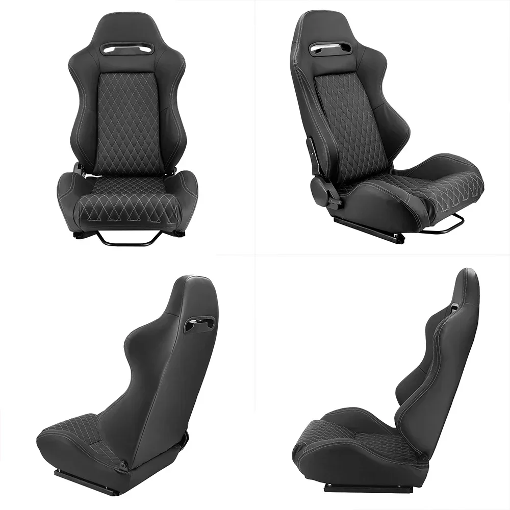 Asiento baquet deportivo universal para simulador con deslizador - imagen 2