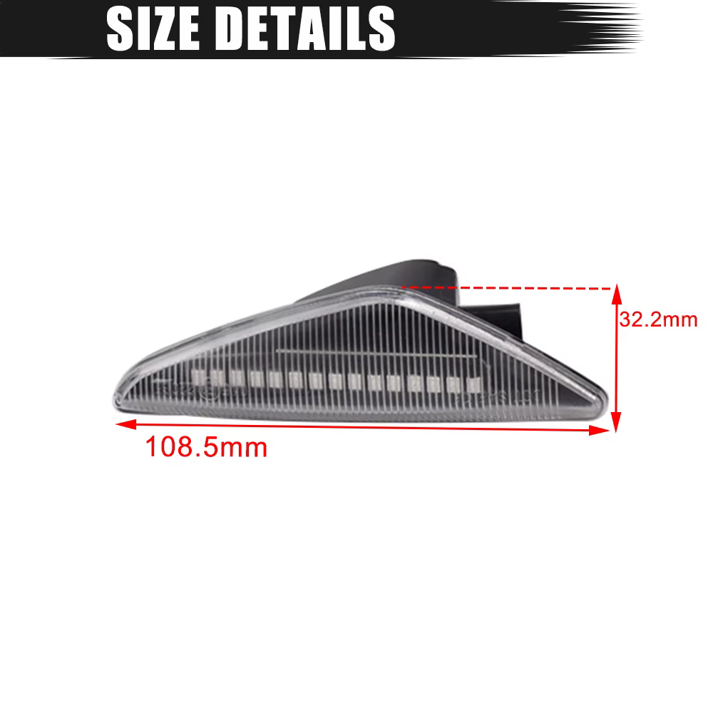 Intermitente LED dinámico secuencial ámbar BMW X5 E70/X6 E71 - imagen 3
