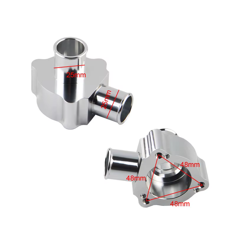 Adaptador de válvula de soplado BOV de aluminio