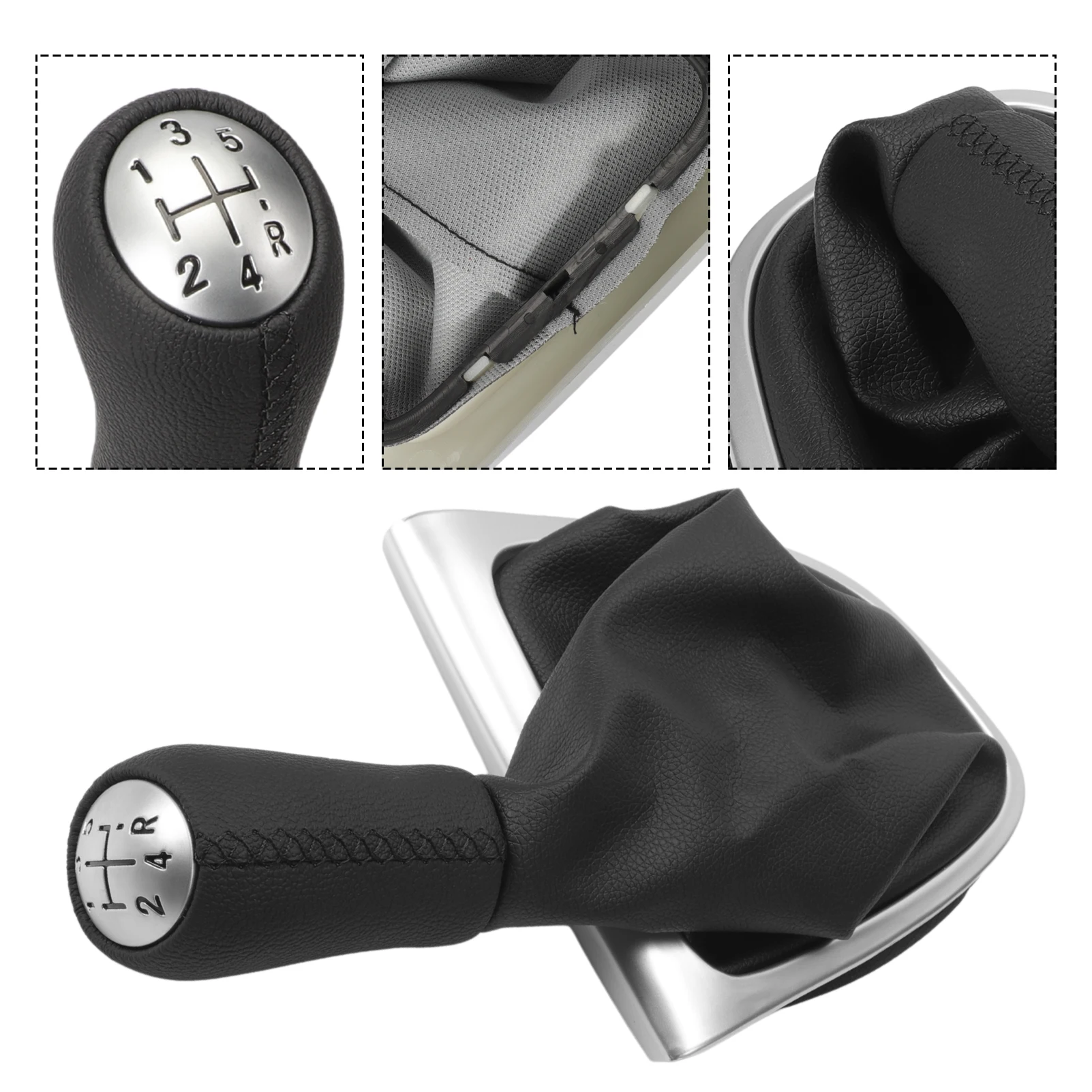 Pomo de cambio de 5 velocidades para Renault Clio IV (2012-2020) - imagen 3