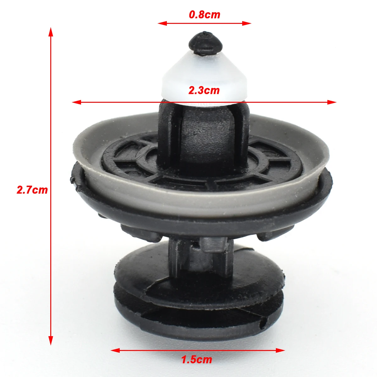 6Q0868243 Clips panel puerta interior VW Golf 5/6 Tiguan Audi TT Mk2 - imagen 3