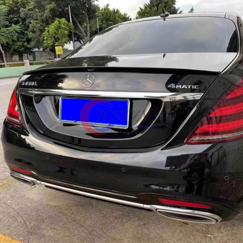 Alerón fibra carbono BOS maletero Mercedes Clase S W222 S350 S400 - imagen 3