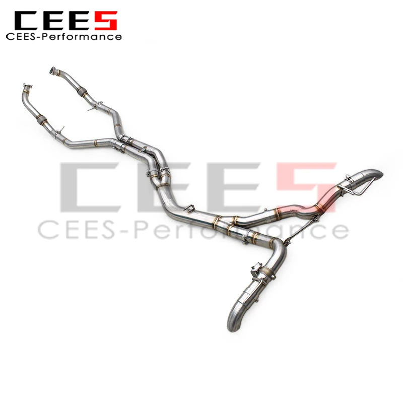 Sistema de escape catback Cees con válvula – Audi SQ5 8Y 3.0 T