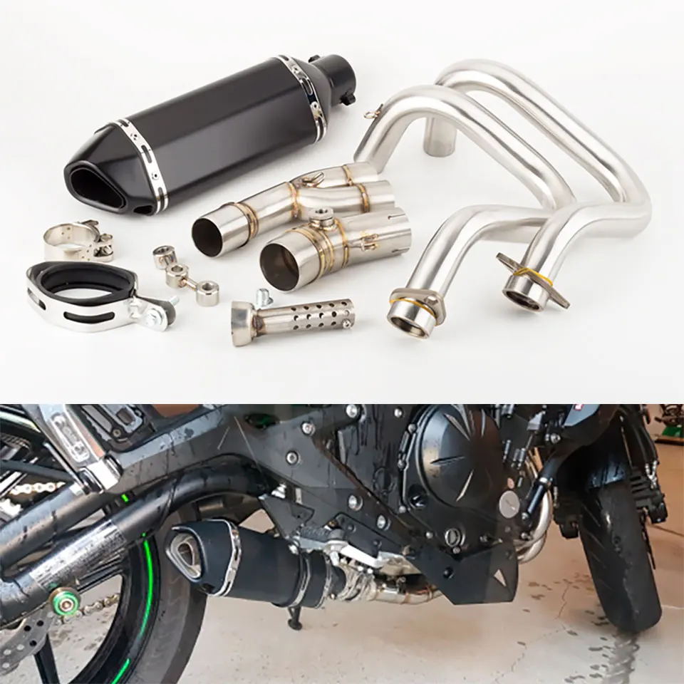 Silenciador de escape completo Kawasaki ER-6N ER-6F Z650 Ninja