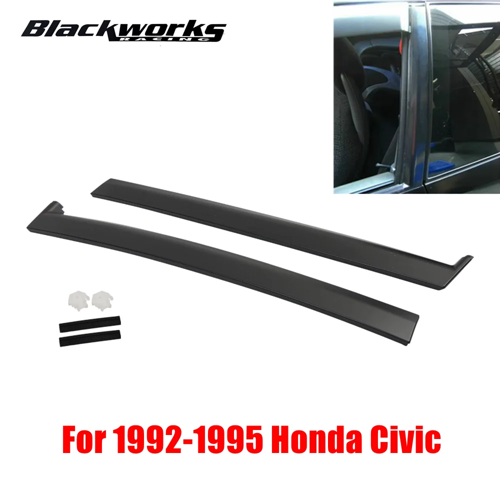 Embellecedores de pilar A, ambos lados – Honda Civic 1992-1995