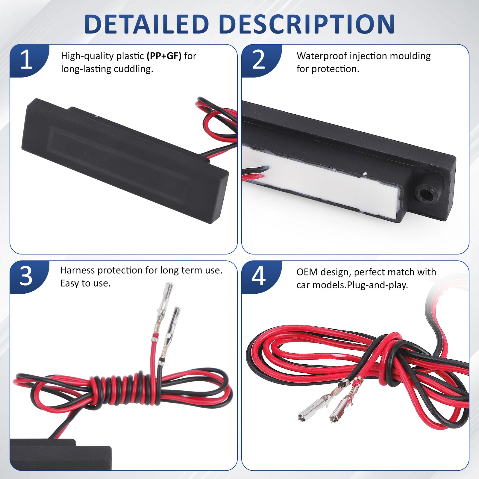 Cerradura maletero trasero 81260-A4000 negro – Kia Carnival 2013-2017 - imagen 5
