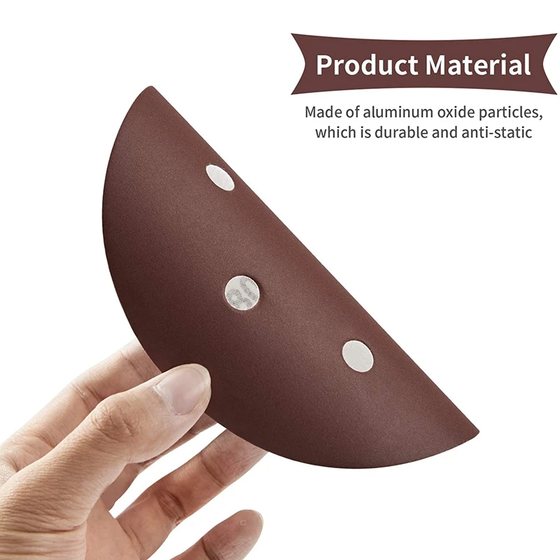 Disco de lijado de 150Mm, almohadillas de lijado de gancho y bucle de 6 pulgadas, juego de papel de lija de 100 piezas, granos surtidos para LIJADORA Orbital aleatoria - imagen 4