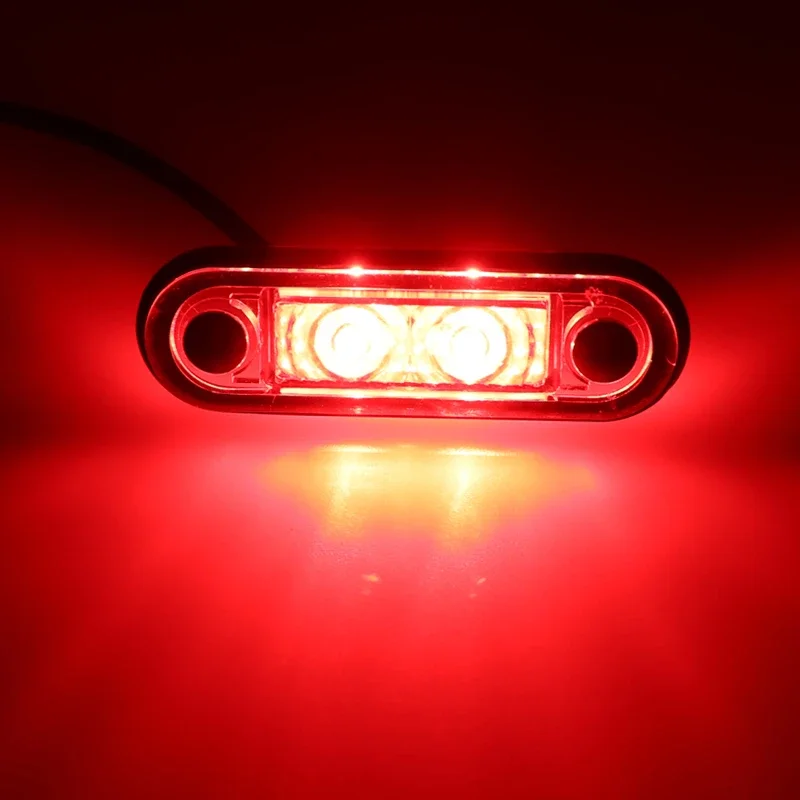 luces LED posición impermeables 12/24V freno/giro vehículos pesados - imagen 3
