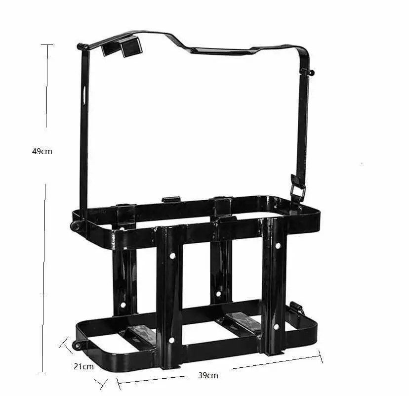 Soporte para bidón de combustible diésel para camión, SUV y barco