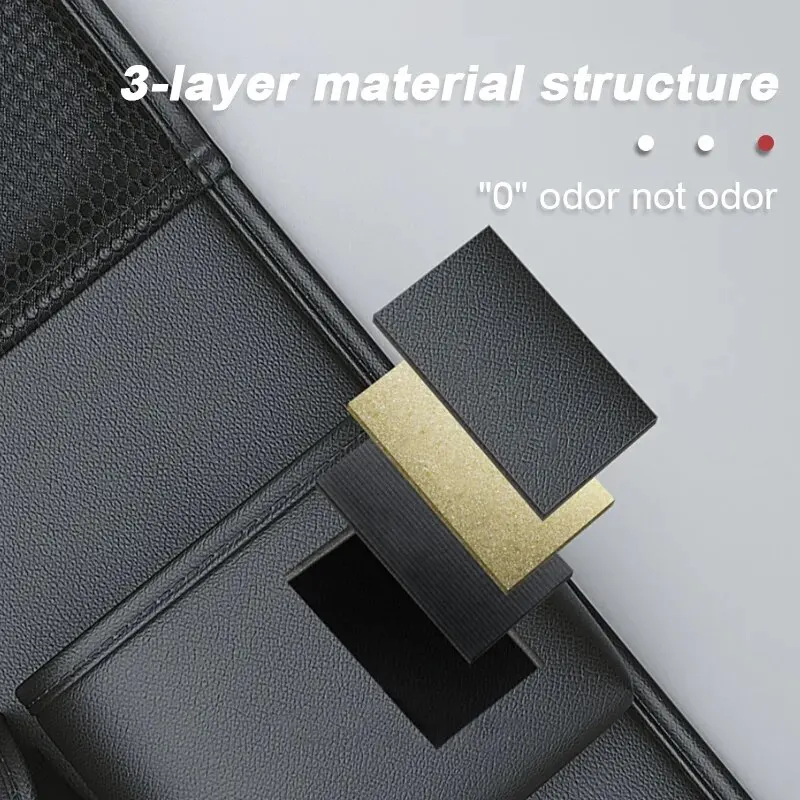 Organizador asiento trasero coche con bandeja plegable y soporte vasos - imagen 5