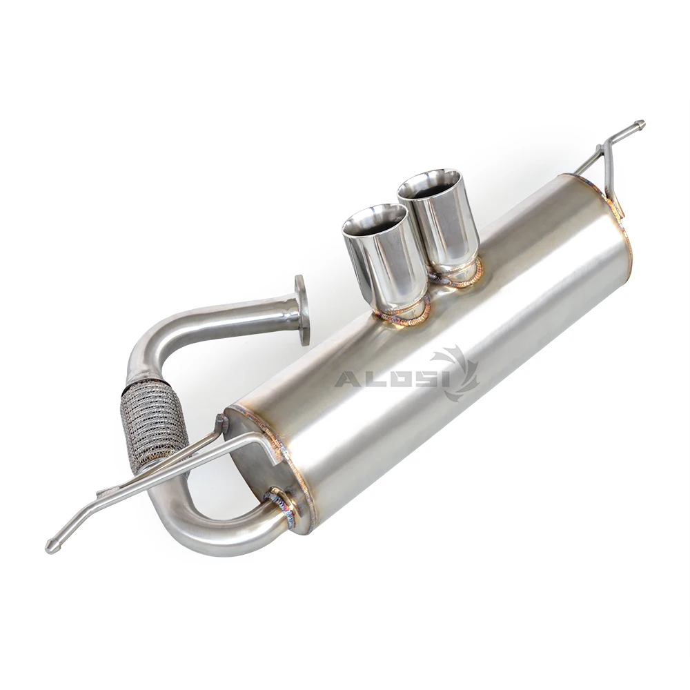 Escape trasero acero inoxidable con punta para Smart W453 1.0 0.9T - imagen 2