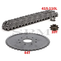 Kit distribución 415 con piñón y cadena para moto 49cc-80cc