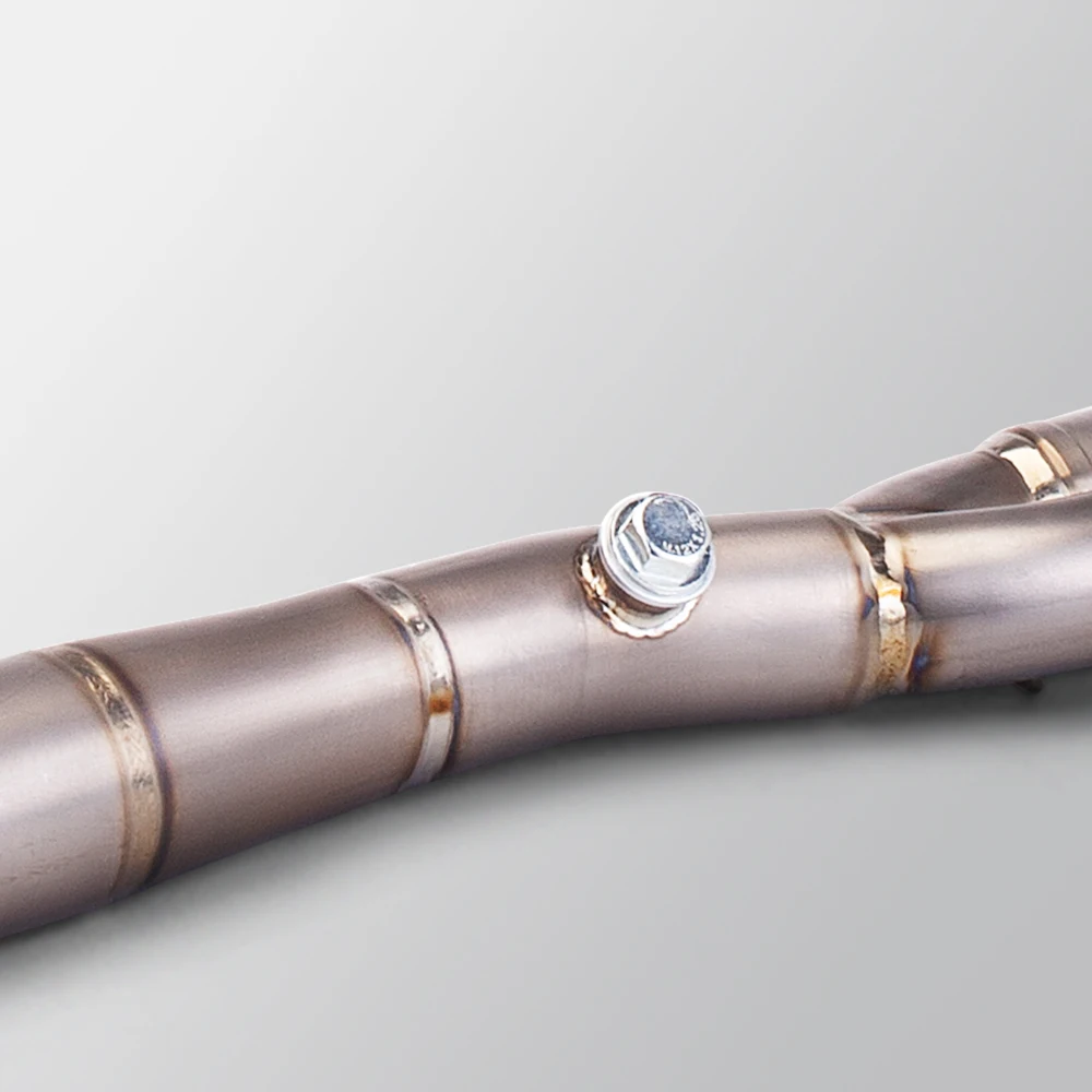 Para YAMAHA MT03 R3 R25 2015-2025 sistema de escape completo para motocicleta modificar aleación de titanio colector recto 51MM - imagen 5