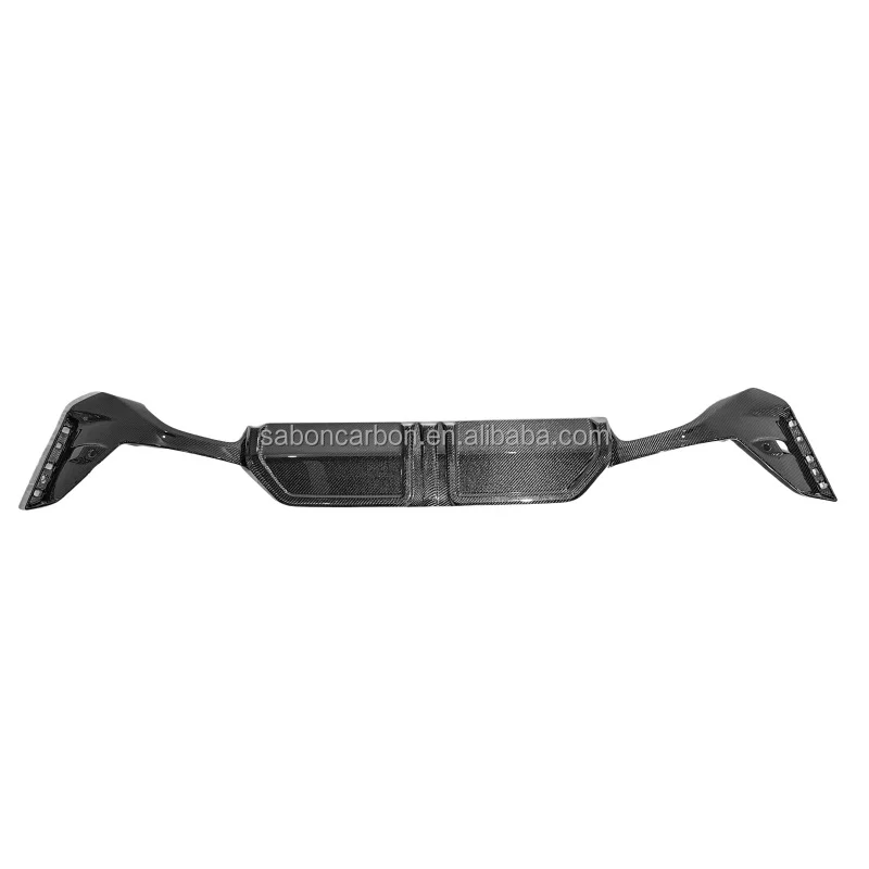 Difusor trasero de fibra de carbono BMW G20 M340i LCI 2023+ - imagen 5