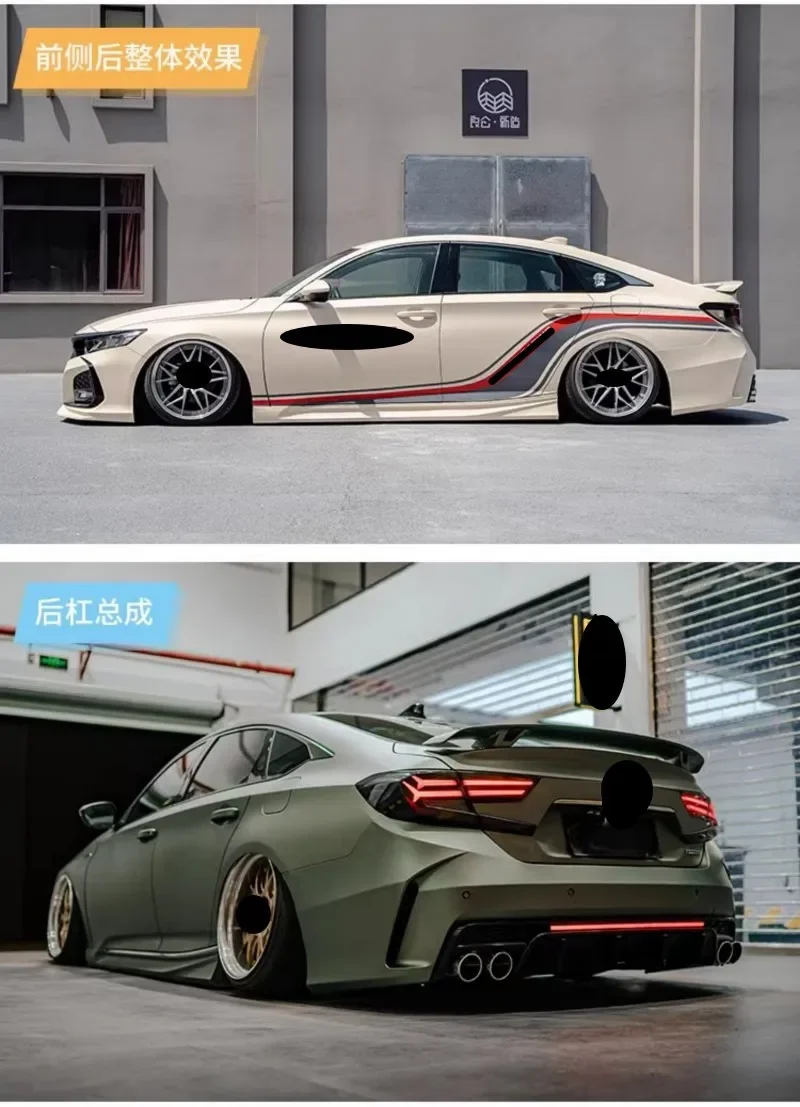 Kit de carrocería Honda Accord X 2018-2022: parachoques y faldones - imagen 4