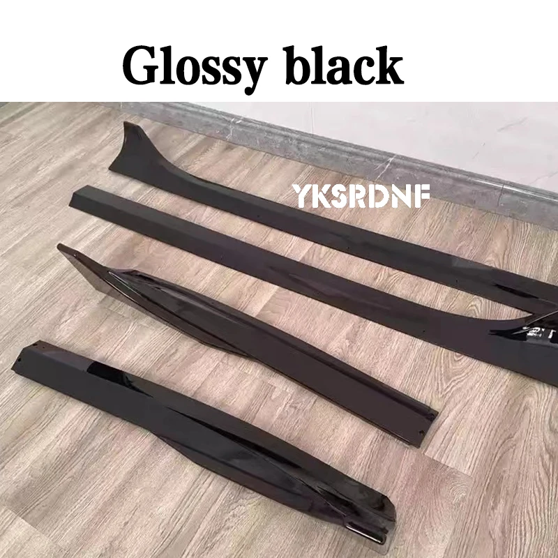Kit carrocería negro Tesla Model 3/Y 2018-2025 alerón falda lateral - imagen 5