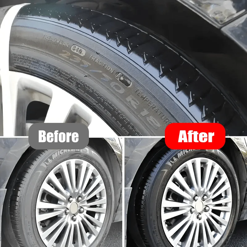Crema hidratante TIRE BLACKWAX protectora para neumáticos y parachoques - imagen 4