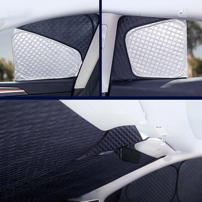 Parasol de privacidad Tesla Model 3, Y, S y X con protección UV - imagen 5