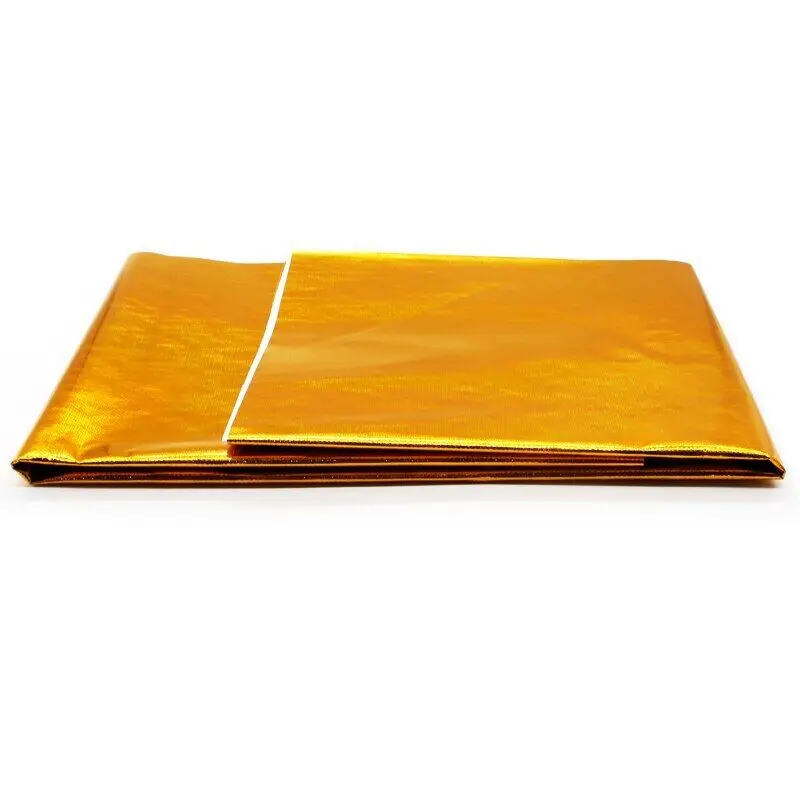 Cinta térmica reflectante dorada autoadhesiva para tubo de escape - imagen 5