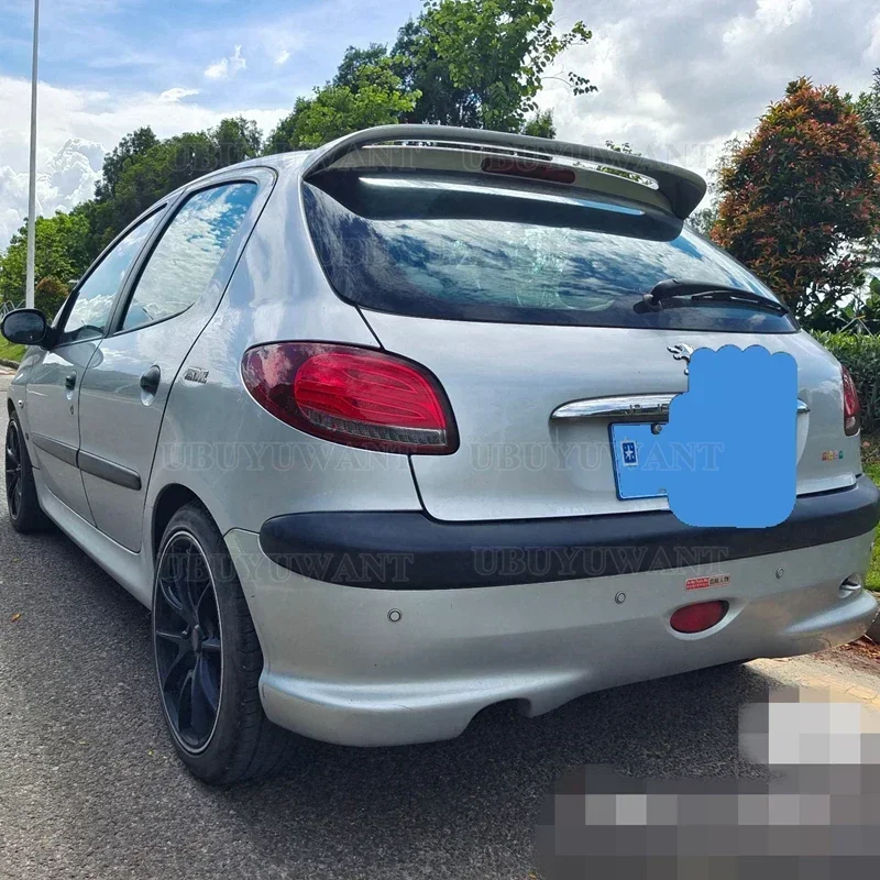 Spoiler trasero ABS Peugeot 206/207 – listo para pintar - imagen 2