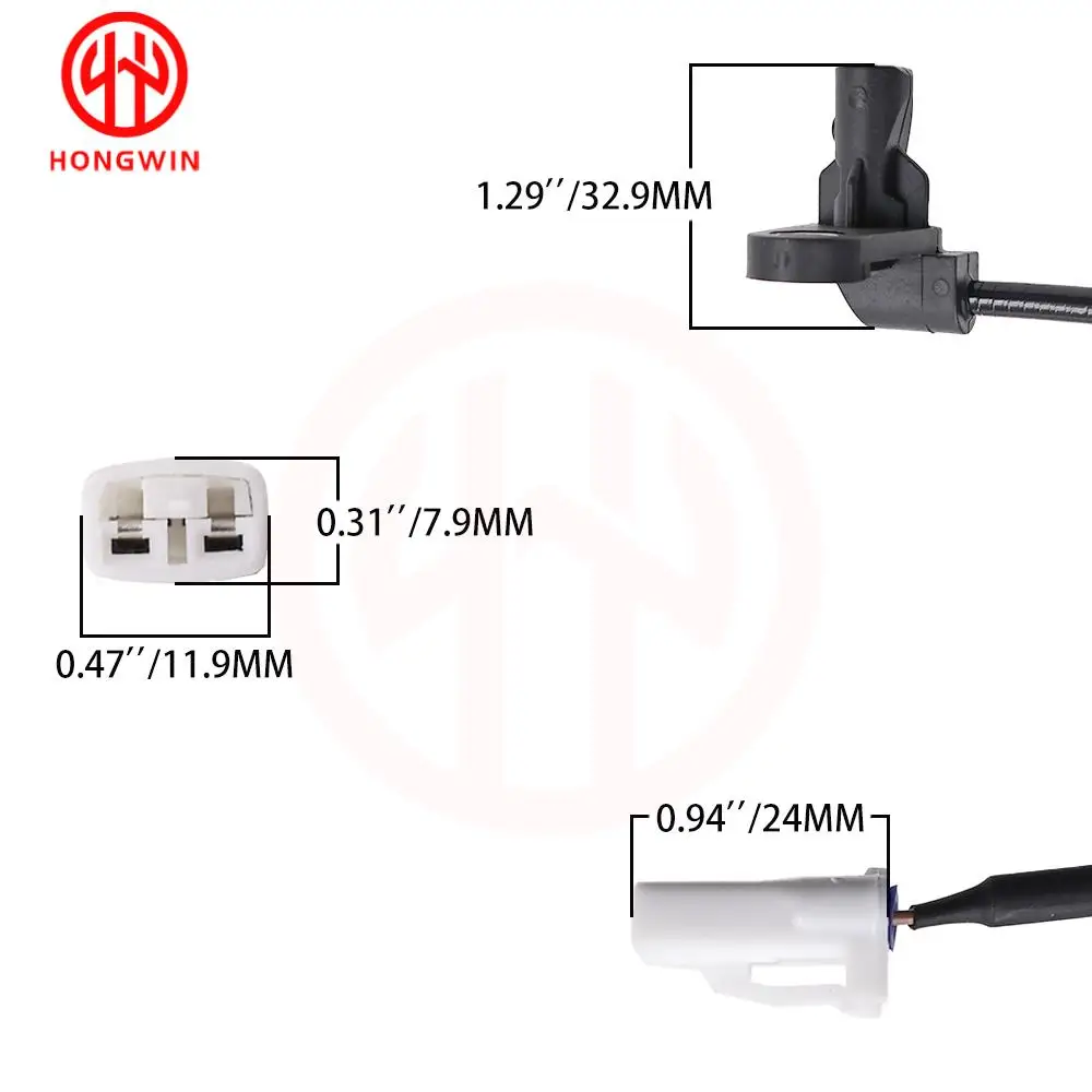 Sensor ABS para MG 350 y MG360 – Delantero/trasero, ambos lados - imagen 3