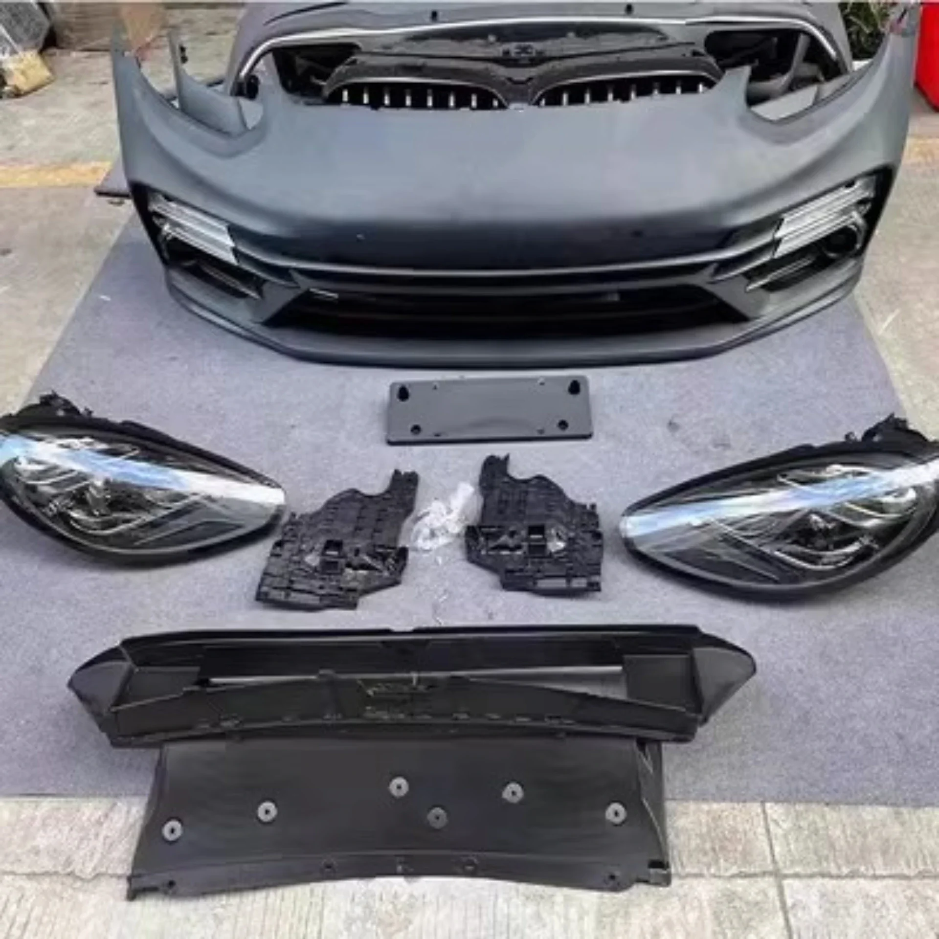Kit carrocería estilo 971 para Porsche Panamera 970 (parachoques + faros) - imagen 3