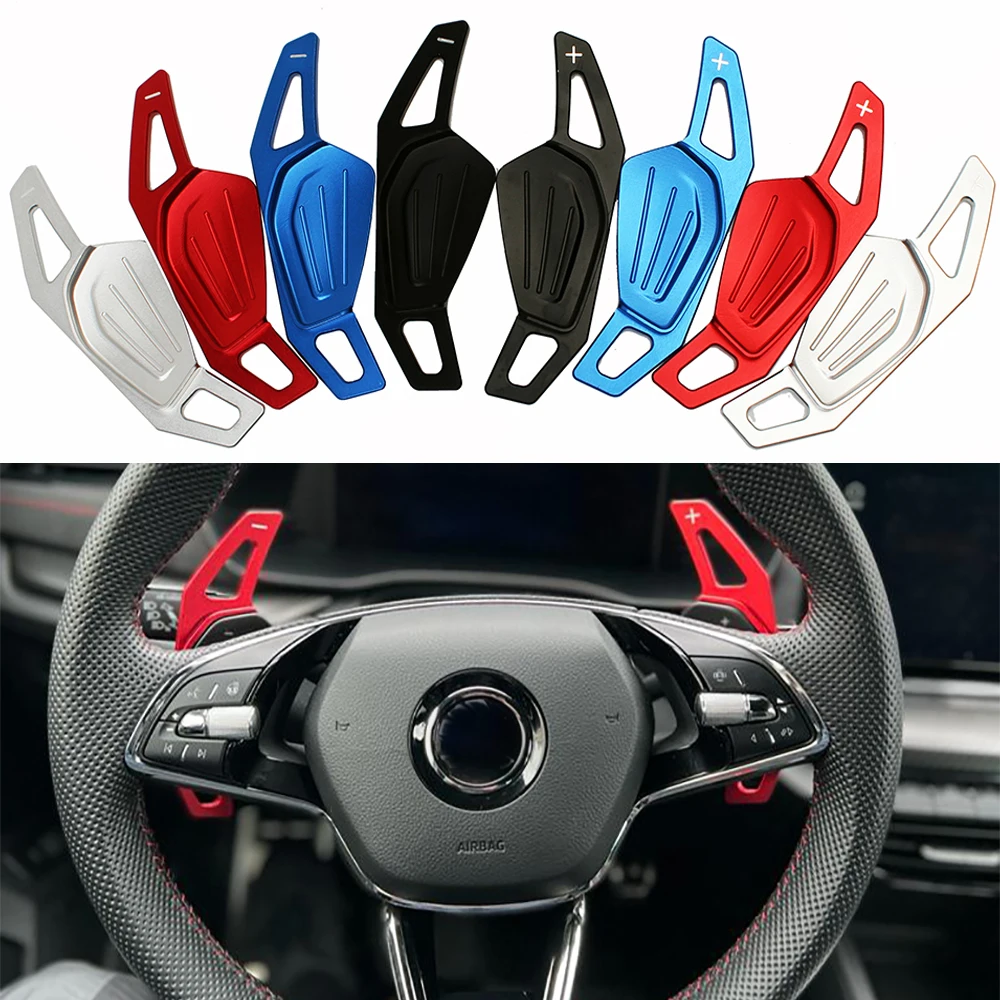 Extensiones palanca cambios aluminio Skoda DSG Octavia MK4 Karoq