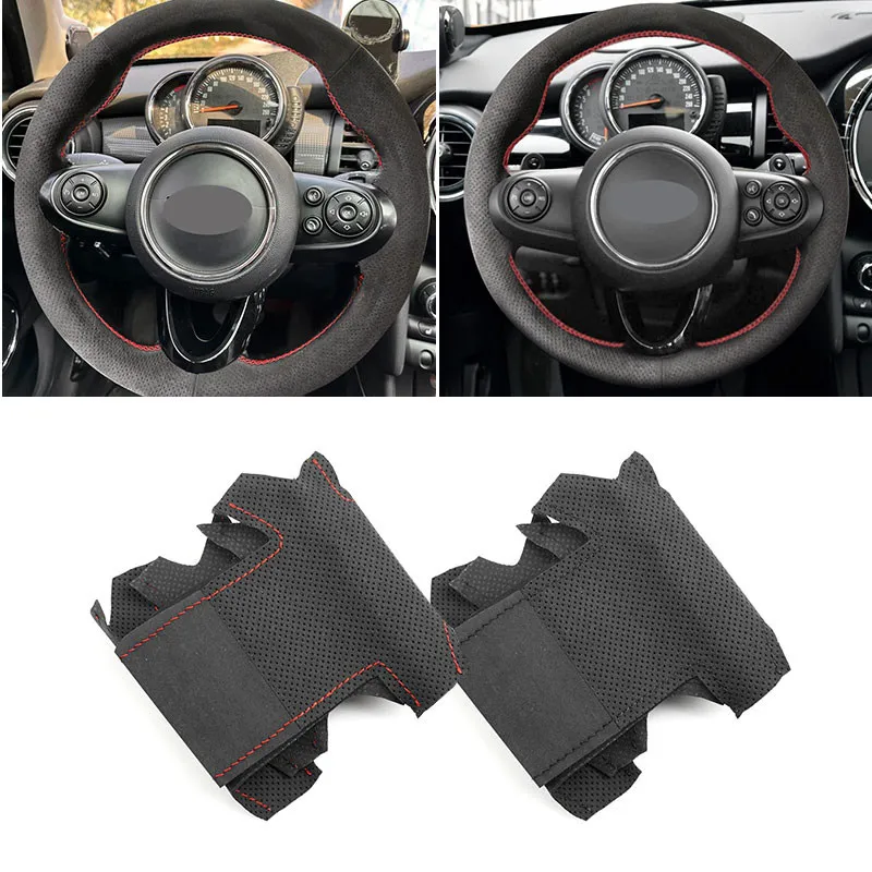 Cubrevolante de gamuza perforada para Mini Cooper R50-R61 y F54-F60 - imagen 2