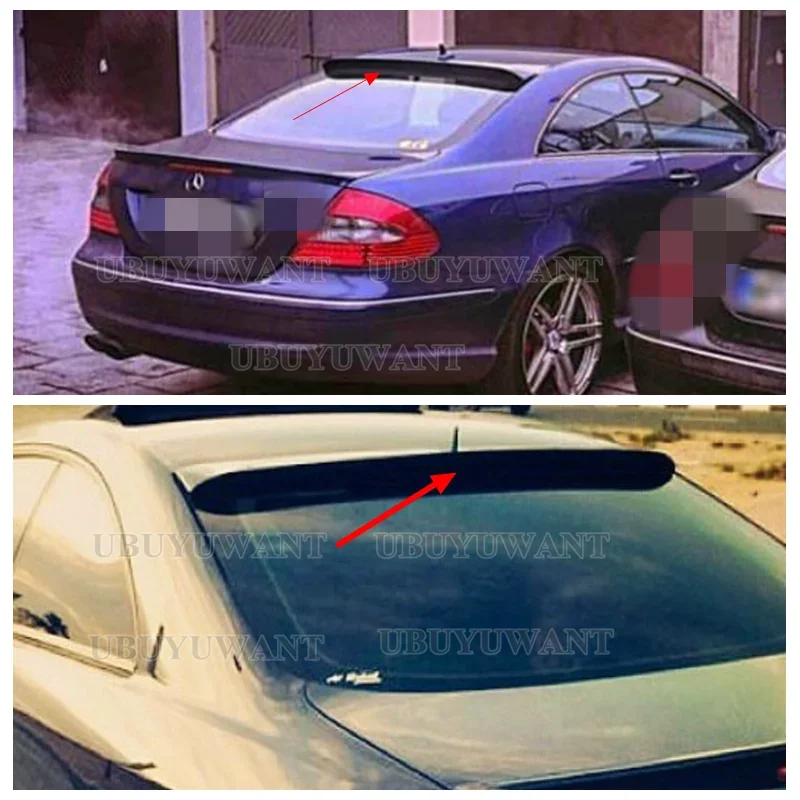 Alerón trasero fibra carbono Mercedes CLK coupe W209 2003-2009 - imagen 3