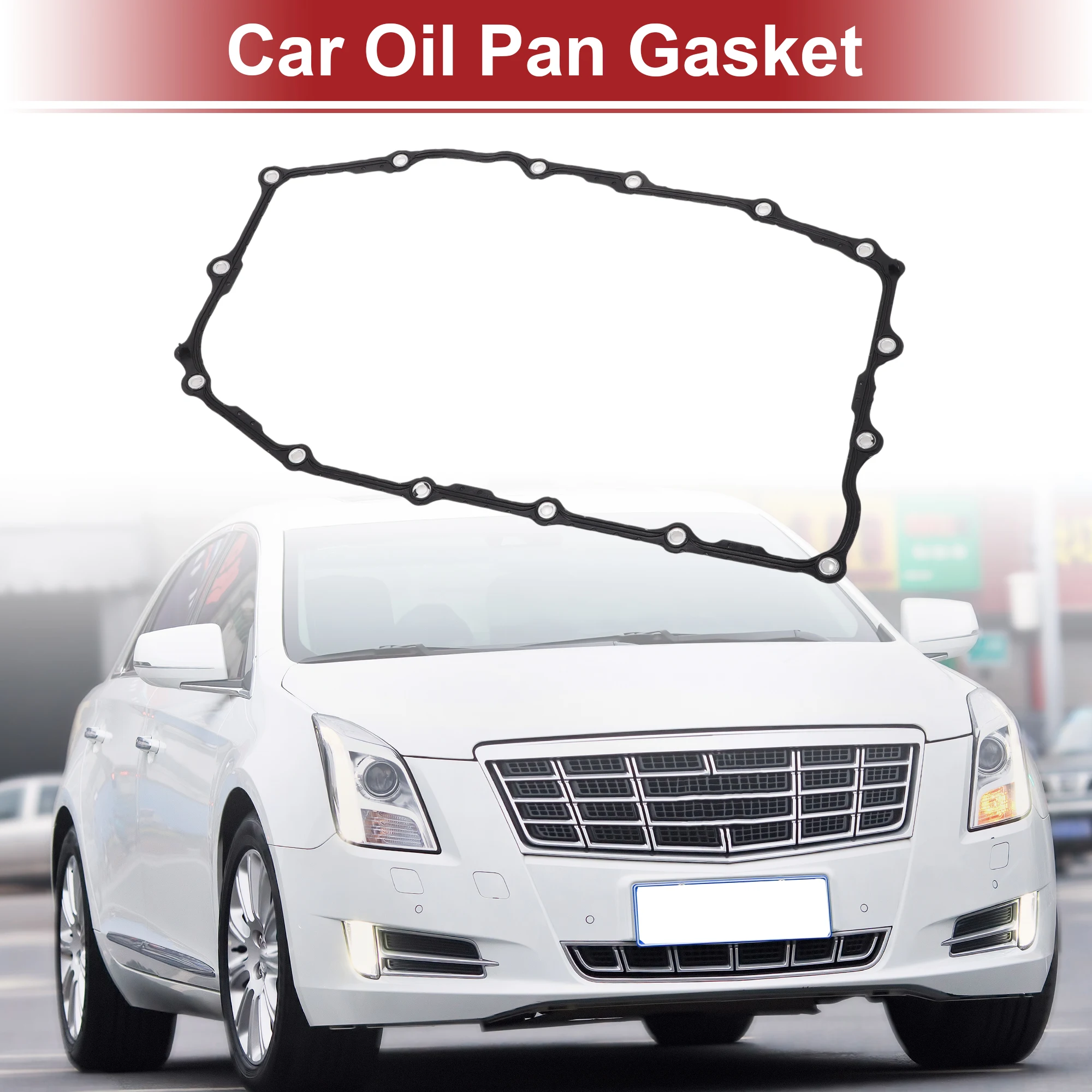 X Autohaux No.24260071 junta de cárter de aceite de filtro de transmisión de coche para Cadillac Escalade 2015-2017 para Cadillac ATS 2016-2019 - imagen 2