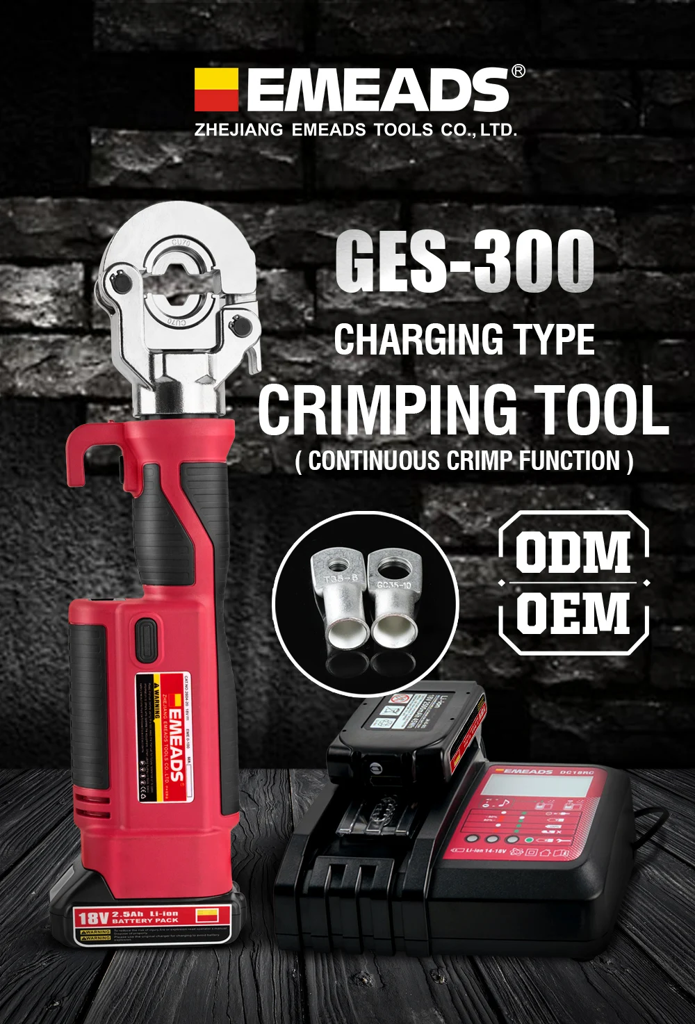 Emeads GES-300 en uso