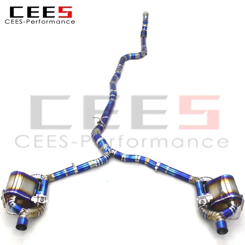 Sistema de escape catback con válvula Cees – Mercedes-Benz E53 AMG W213 3.0 T - imagen 2