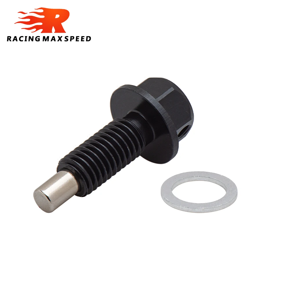 Tapón magnético de cárter JDM de aluminio M10-M18