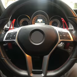 Extensiones de levas para volante Mercedes A/B/E, W204, W212, GLK, CLA, GLA