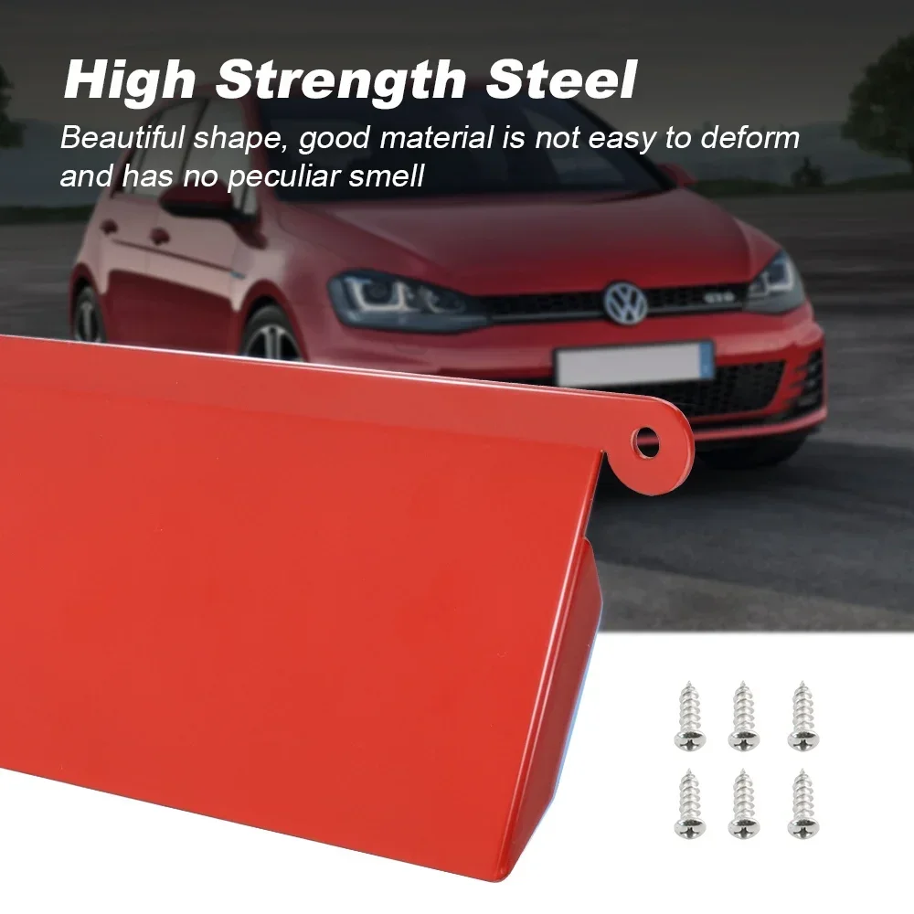 Kit de pala de entrada de aire dinámica, buena resistencia y estilo, color rojo, para VW Golf MK7/MK7.5 R 2012-2018, sistema de entrada de aire para automóviles - imagen 2