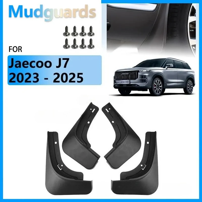 Guardabarros Jaecoo J7 PHEV 2023-2025, protectores de rueda