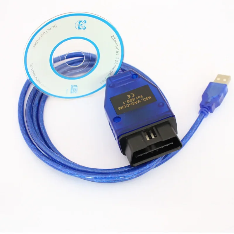 Cable OBD2 VAG-COM 409.1 para Audi Volkswagen Seat Skoda