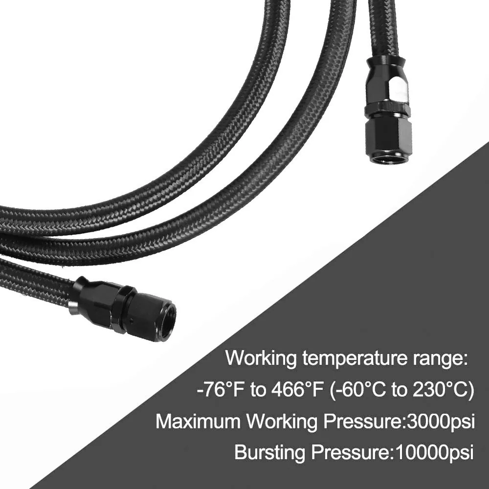 Kit líneas PTFE AN6 para transmisión 4L60, 700R4, TH350 y TH400 - imagen 4