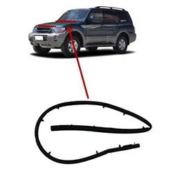 Clips de capó laterales Mitsubishi Pajero Montero V93-V98 2007-2020