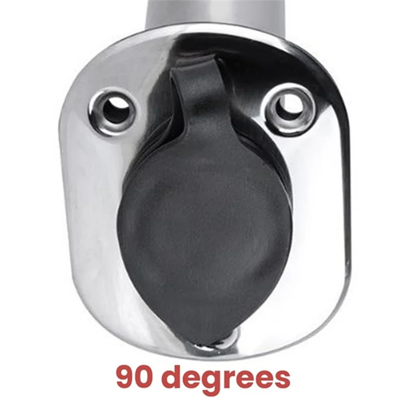 Juego de soportes para caña de pescar AEF3 en acero inoxidable (2 uds.) - imagen 3