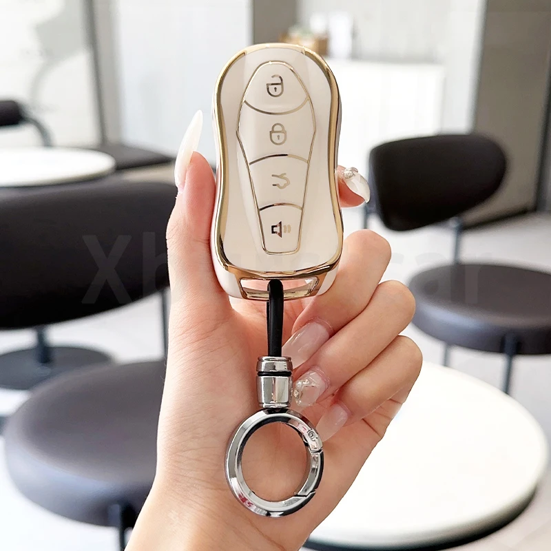 Funda de TPU para llave Geely Boyue, Tugella y Atlas Pro - imagen 3