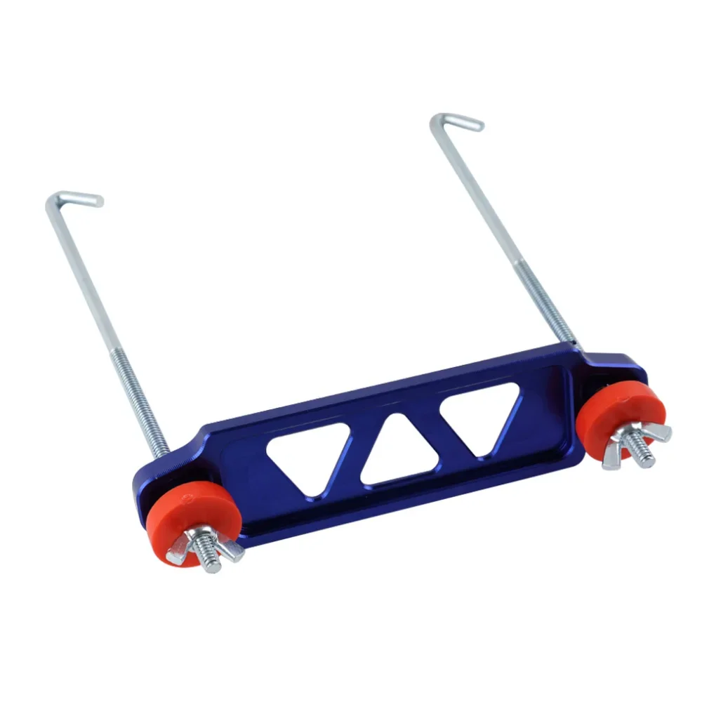 Barra de sujeción de batería JDM de aluminio con gancho en J - imagen 3