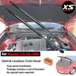 Puntal de capó con amortiguador para Mazda CX-30 DM 2019-2025